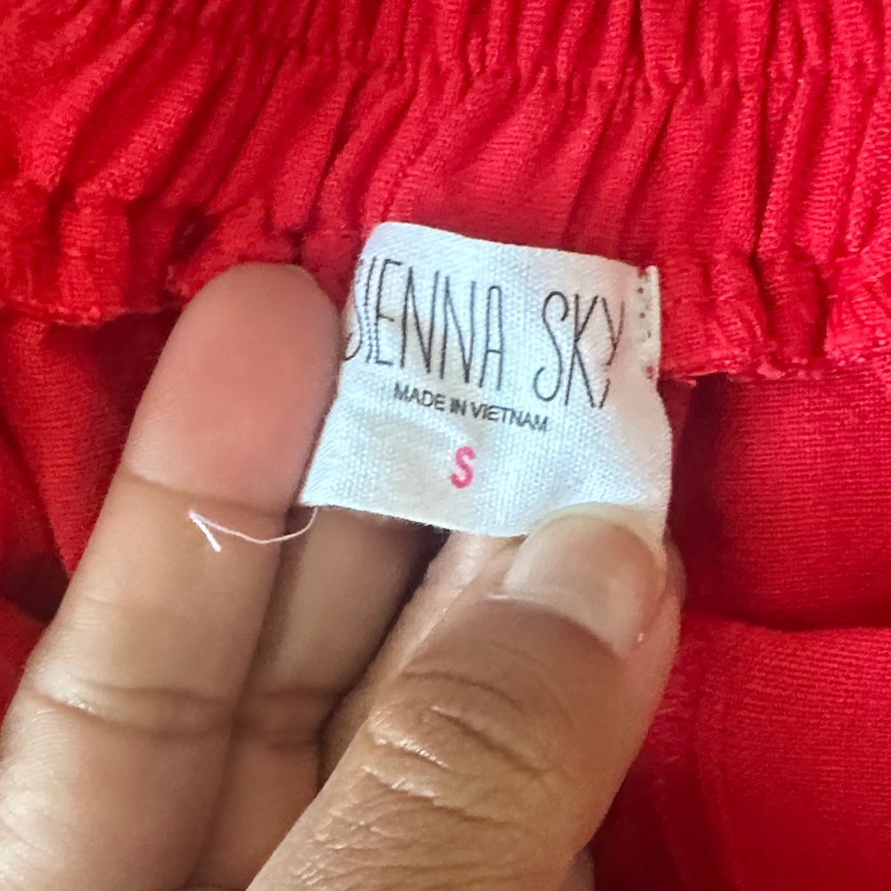 Sienna Sky Red Boot Cut Pants & Top Set - Picture 6 of 6